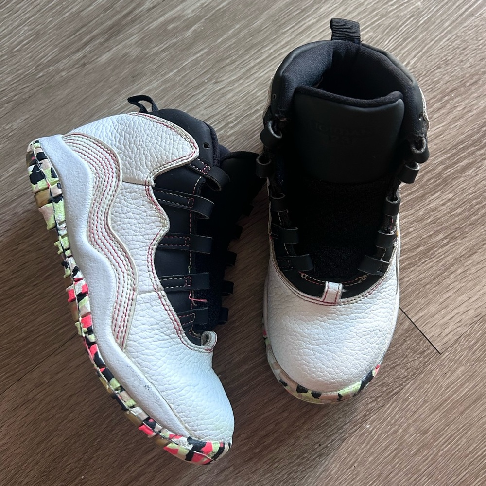 Nike Air Jordan 10 Retro SE "Ember Glow" - kids size 12c